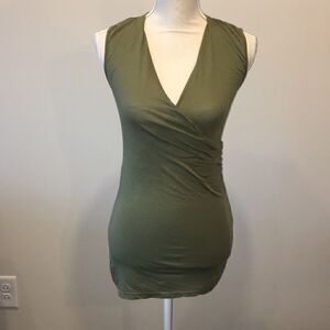 Ella moss cross over V neck tank top
